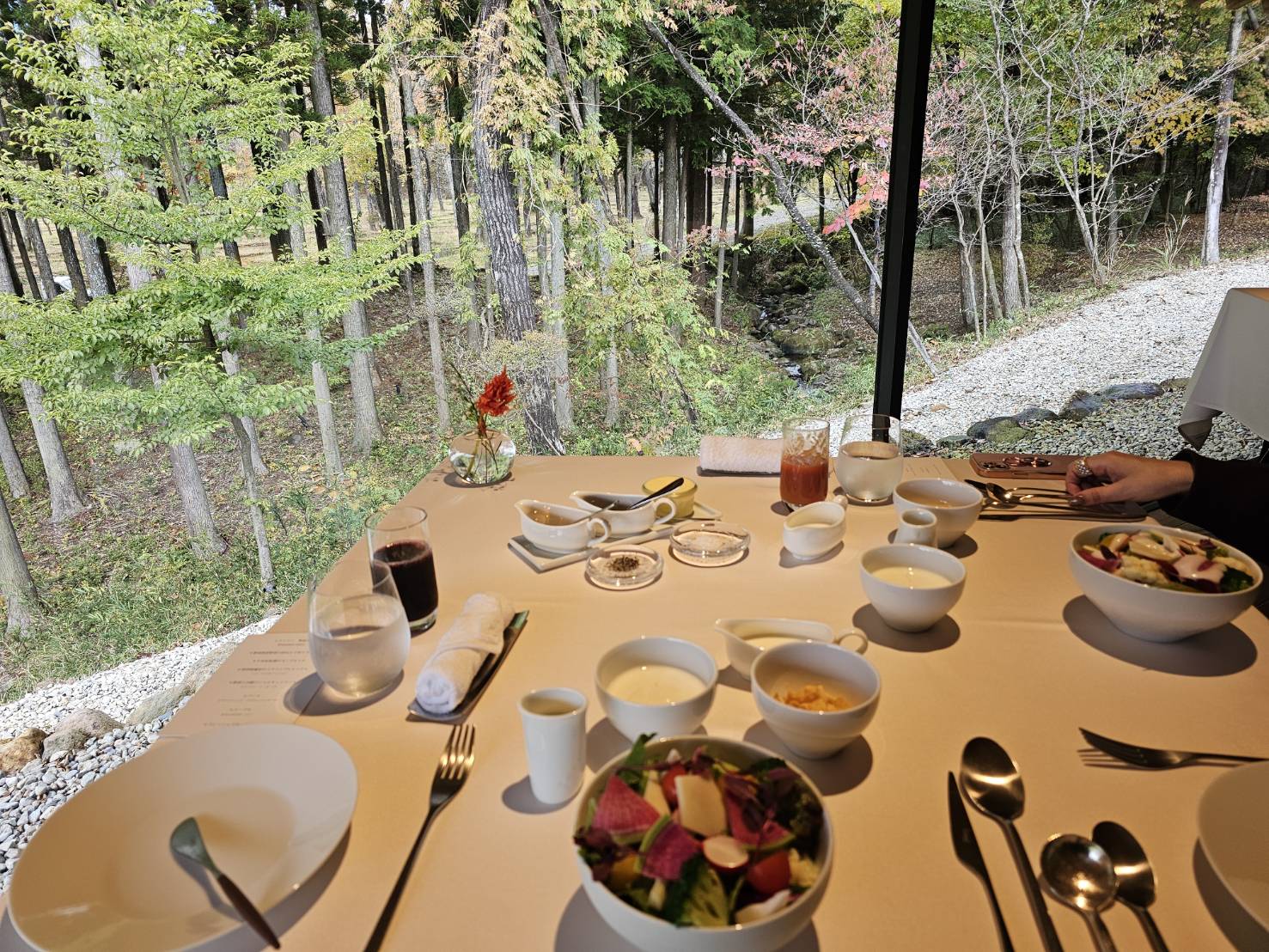 朝食　那須 無垢の音