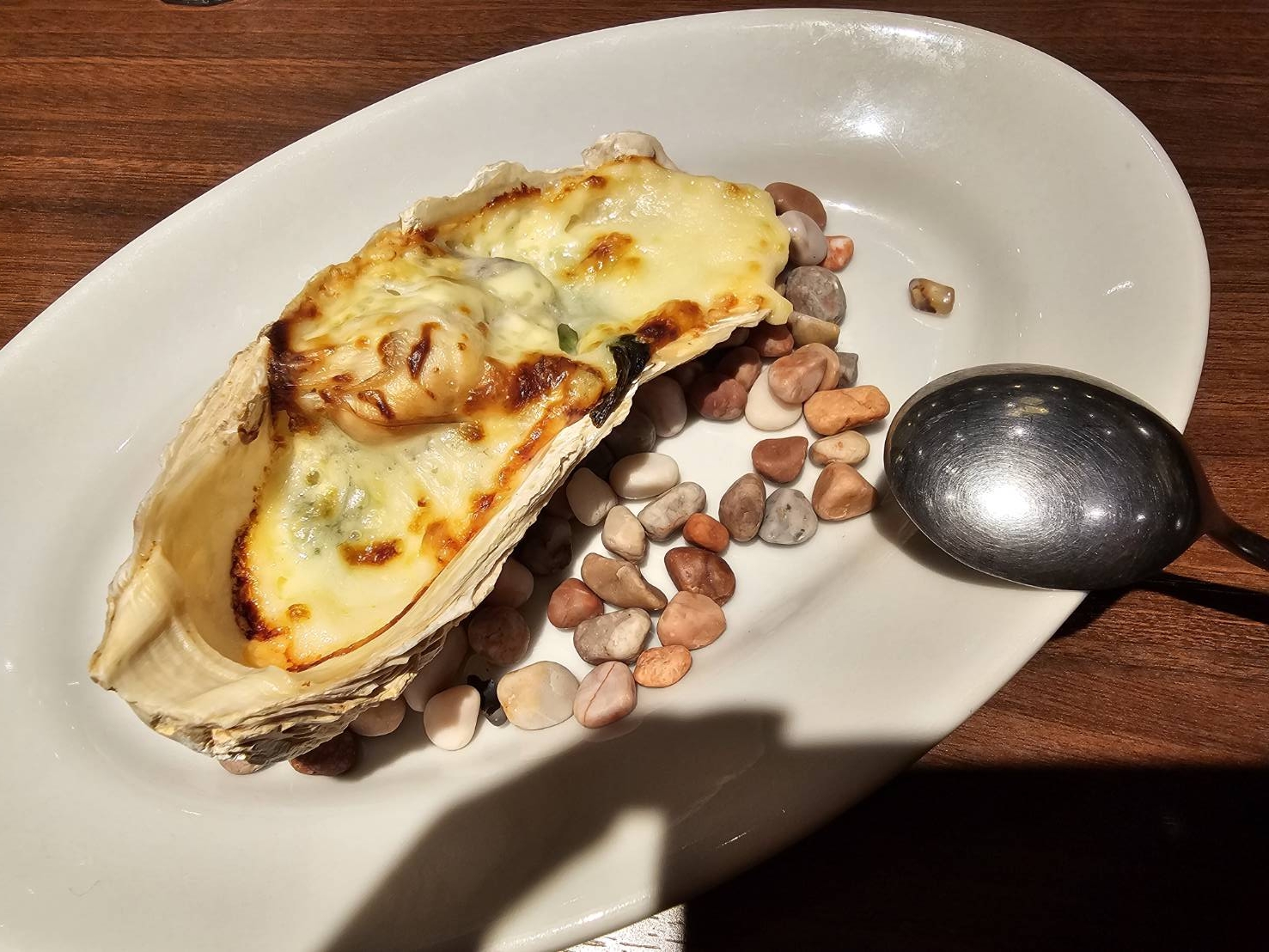 牡蠣のグラタン