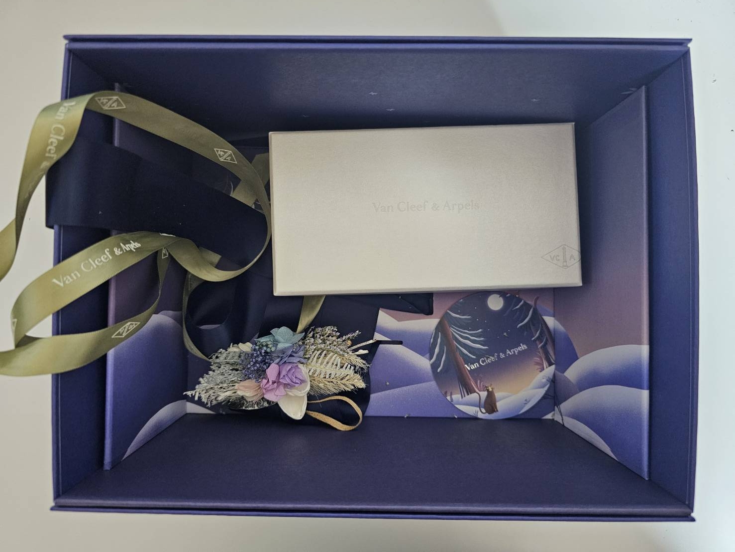 ヴィンテージ アルハンブラ 5 モチーフ ブレスレット