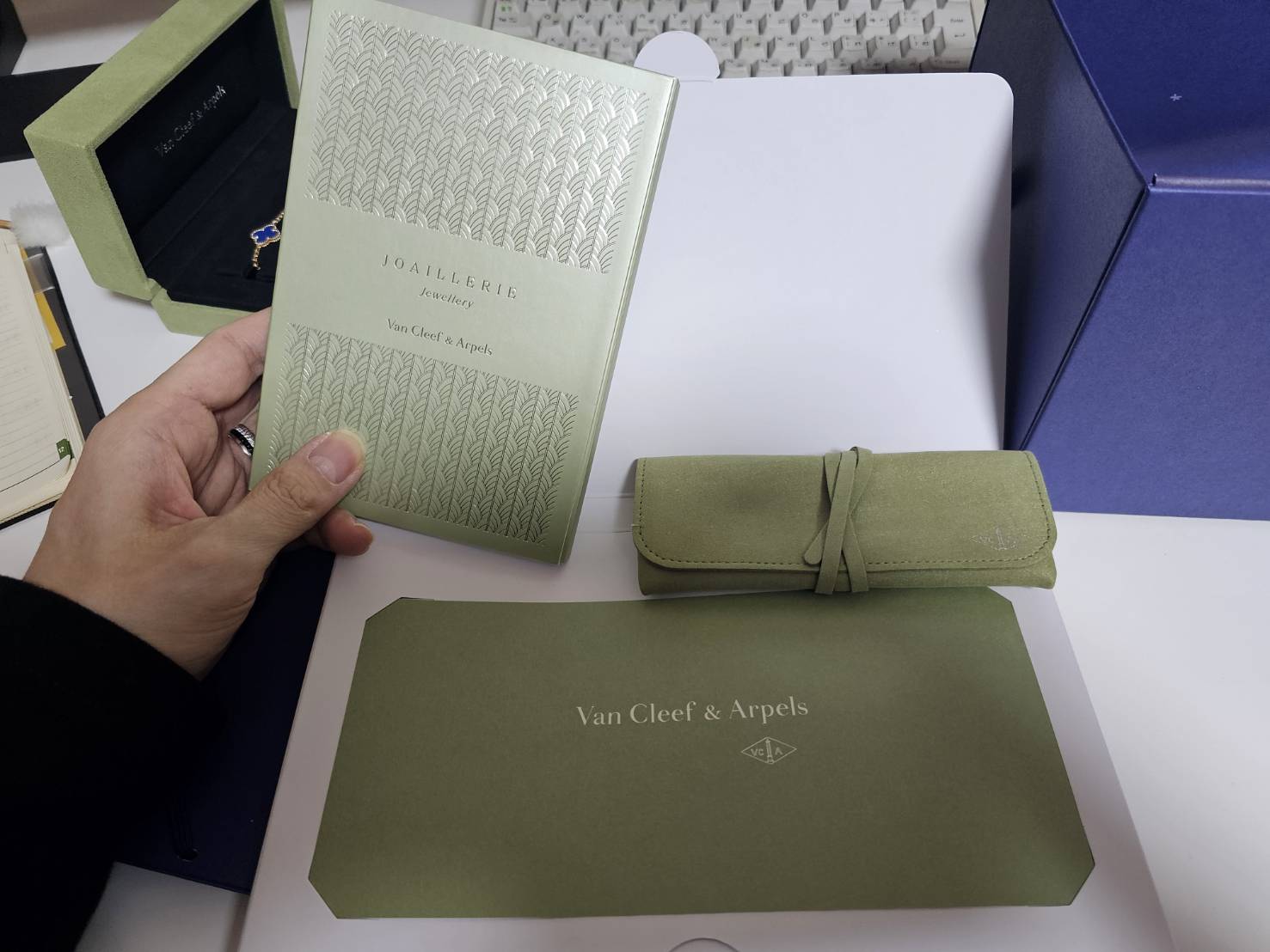 ヴィンテージ アルハンブラ 5 モチーフ ブレスレット