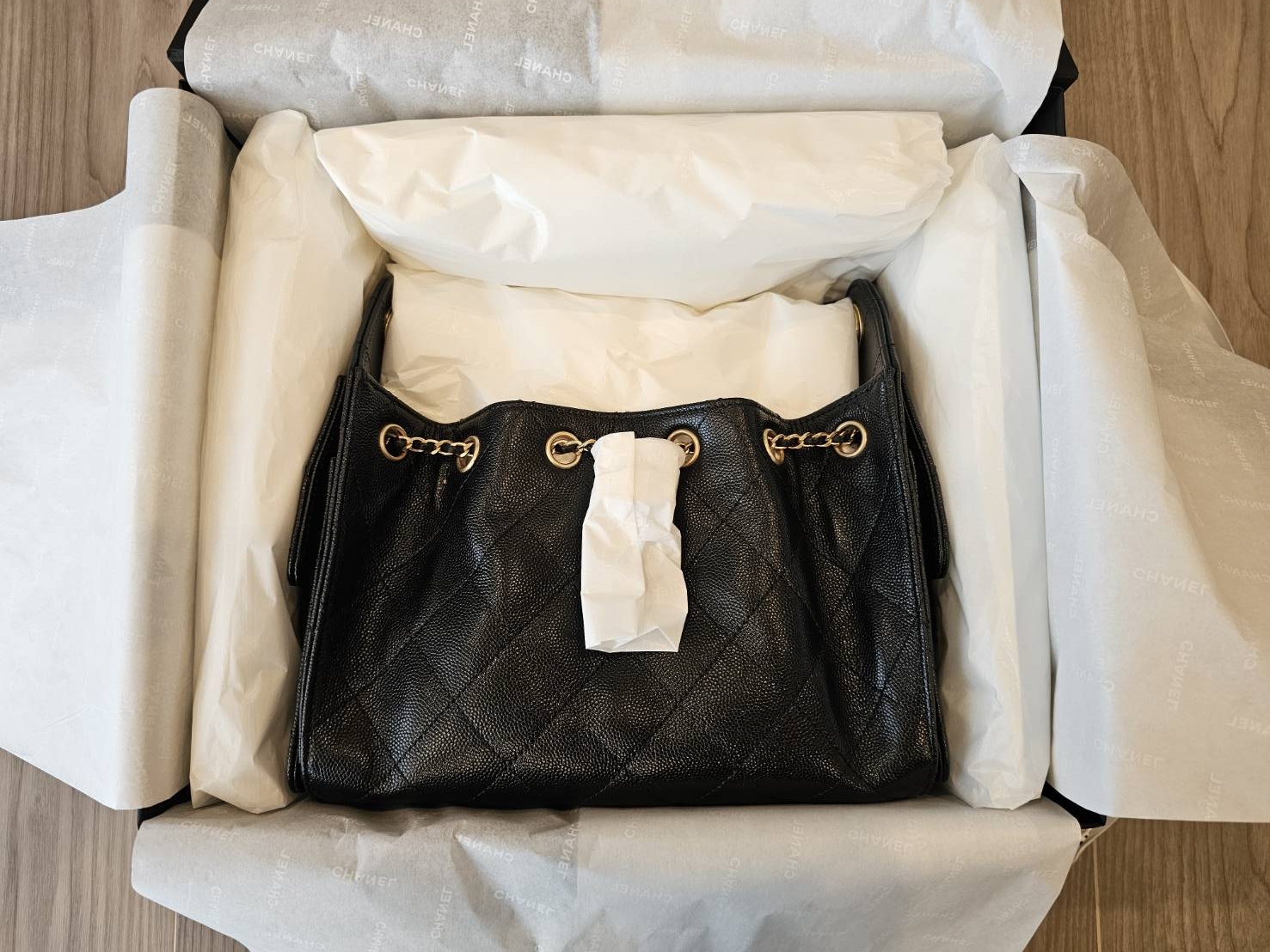 シャルネ　ホーボー バッグ