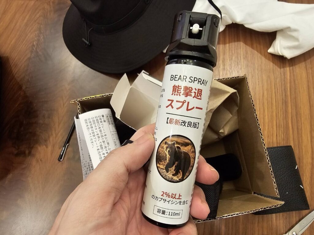 熊スプレー